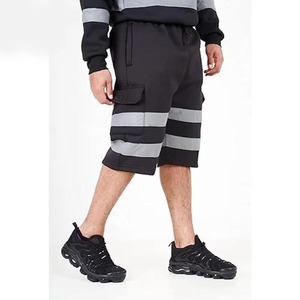 Vente en gros Short cargo réfléchissant haute visibilité multi-poches Vêtements de travail haute visibilité pour hommes - Product Image 3