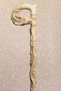 ไม้เท้าไม้ปรับได้พร้อมนอตหลายอันไม้เท้าแข็งแรงสำหรับผู้สูงอายุตามมาตรฐานสากล - Product Image 2