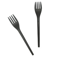 Greenday PLA voedselveilige wegwerpvorken, hittebestendig voor feestgebruik, taart, dessert, fruit, ODM 6 inch/6,5 inch, biologisch afbreekbaar.