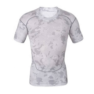 Personalizado de los hombres de Jiu Jitsu Rashguard MMA camiseta transpirable Bjj Boxeo Deporte Gimnasio Traje - Product Image 1
