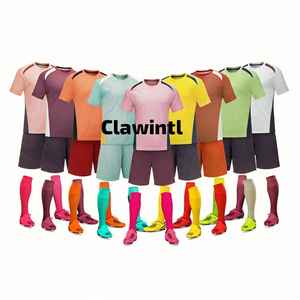 Uniforme personalizado de fútbol unisex, poliéster 100%, último diseño, superventas, ropa de fútbol transpirable de secado rápido 2025 - Product Image 4