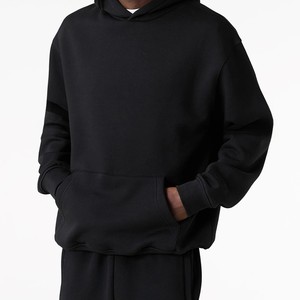 Customized High Quality Hooded <b>Tracksuits</b> Winter Acid Wash Solid Design Breathable Casual Printed Polyester/Cotton - Product Image 3