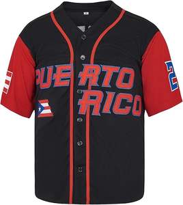 Vente en gros de maillots de baseball professionnels maillot d'entraînement de nouveau style personnalisable pour hommes - Product Image 5