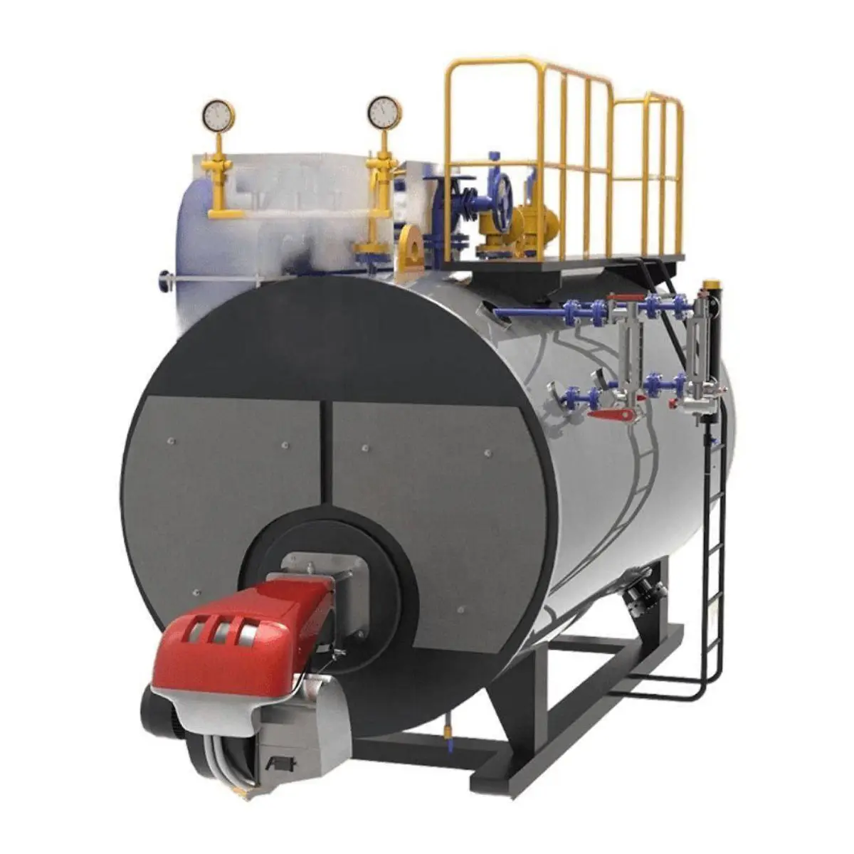 STEAM BOILERS WITH A CAPACITY OF 750 KG STEAM PER HOUR