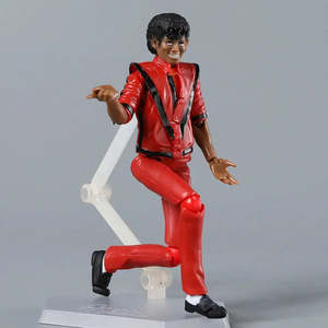 Michael Jackson Thriller Articulated Figurine Durable <b>Plastic</b> Design Inspired by Japanese <b>Animation</b> - Product Image 4