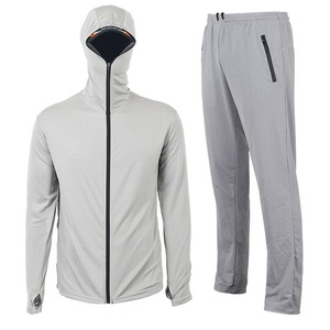 Ropa de Pesca de Verano con Protección Solar UPF, Camisa de Manga Larga con Capucha y Cremallera, Pantalones y Jersey de Pesca, Traje de Pesca Impermeable Sublimado, Fácil de Lavar - Product Image 2
