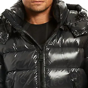 Veste bouffante brillante de haute qualité pour hommes, doudoune réfléchissante de couleur personnalisée pour l'hiver dans un nouveau style - Product Image 3