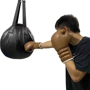 Gants d'entraînement professionnels pour adultes pour la boxe Muay Thai Sanda-Cuir de haute qualité épaissi PU extensible combat essentiel - Product Image 3