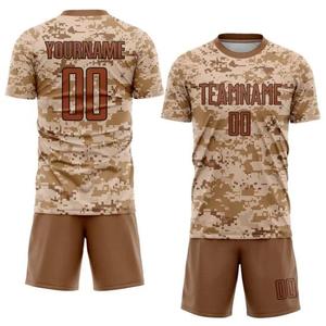 OEM Sublimation Soccer Wear France Soccer Jerseys New Design Camouflage Soccer Uniform Set Breathable Football Uniforms MS-SC-09 - Product Image 3