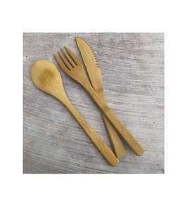 Ensemble de couverts en bois de mangue d'acacia poli à la main, fabricant, service de Table, vente en gros - Product Image 1