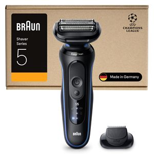Afeitadora Eléctrica Impermeable IPX7 para Hombre con Cuchillas Flexibles, 2 Modos de Afeitado, Recortadora para Cara y Barba, Afeitado Suave - Product Image 4