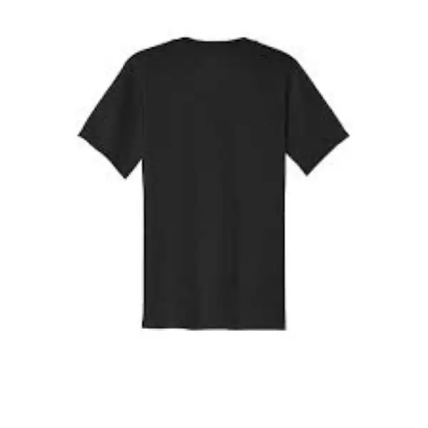 Maglietta personalizzata attraente in cotone di colore nero e girocollo per T-Shirt da uomo in cotone traspirante e confortevole all'ingrosso