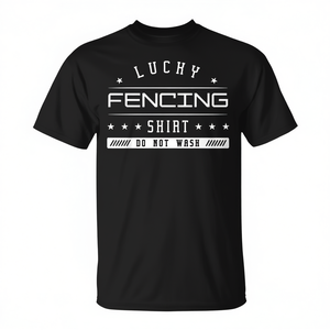Camiseta Lucky Fencing Athlete, Cómoda para Esgrima, Deporte de Combate, Equipamiento Deportivo - Product Image 2