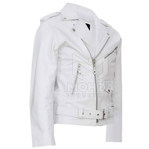 Chaquetas de Motocicleta para Hombre de Alta Calidad y Bajo Precio, Diseño Único, Color Personalizado, Chaqueta de Motocicleta de Cuero Genuino para Hombre - Product Image 2
