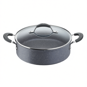 Sartén Antiadherente de Aluminio TEMPRA MINERAL Gris 012163031826 con Tapa de 26 cm para Sartenes de Aluminio Lagostina - Product Image 2