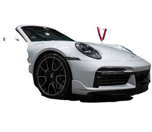 Porsche 911 Turbo S Cabriolet AWD 2024 Blanco Brillante Usado con Llantas de Aleación, Asientos de Cuero, Sistema de Navegación, Arranque Remoto, Volante a la Izquierda, Interior Oscuro - Product Image 1