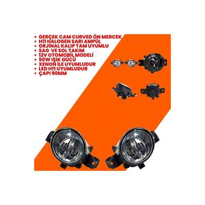 2005-2012 Clio III Hatchback Fog <b>Light</b> Set OEM 8200002469-70 Curved Driving <b>Lights</b> Universal Fit 1 Year Warranty Sis Bulbs Made - Product Image 2
