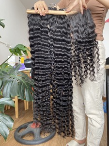 100% cheveux bruts vietnamiens, birmans bouclés, vente en gros de cheveux humains Double trame bon prix meilleure vente - Product Image 3