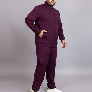 Survêtement de gymnastique décontracté en coton et polyester au design élégant sur mesure Survêtements de jogging pour hommes - Product Image 4
