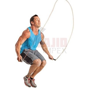 Cuerda de saltar de alta calidad para entrenamiento físico, cuerda de salto con mango pesado, velocidad ajustable, en varios colores y tamaños - Product Image 6
