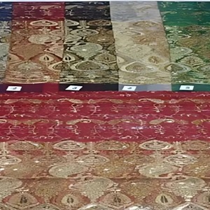 Elegante GGT 58 pulgadas tela teñida con bordado de lentejuelas para prendas de vestir vestidos Ropa Étnica al por mayor textil OEM ODM proveedor - Product Image 3
