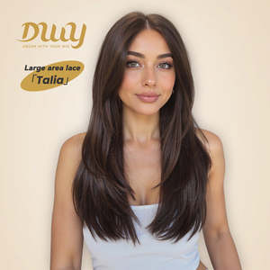 Talia C-DWY 136 Glueless Synthetic <b>Wig</b> <b>Long</b> Straight Free Part Transparent Front Free Part <b>Long</b> Straight Front Synthetic <b>Wig</b> - Product Image 1