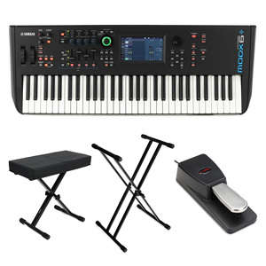 Clavier synthétiseur Yamaha MODX6 Plus 61 touches Conception portable Idéal pour les musiciens Enregistrement en studio et spectacles en direct - Product Image 5
