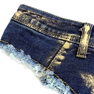 Mini pantalon en jean sexy pour femmes micro short en denim taille basse nouveau - Product Image 4