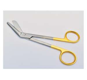 Ciseaux d'épisiotomie Stadler 14 cm en acier inoxydable, ciseaux chirurgicaux manuels par Metal Med Corporation - Product Image 2