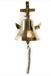 Phong Cách Cổ Brass Treo Chuông Rắn Với Sâu Âm Thanh Cho Trang Trí Nội Thất Tường Cửa Mandir Đền Pooja - Product Image 3