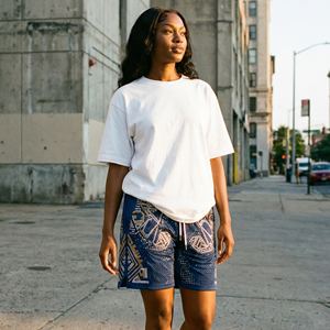 Shorts Bermuda pour femmes, strass thermocollés, respirant, séchage rapide, streetwear tendance, coupe régulière, taille haute, braguette boutonnée, décontracté, pour la gym - Product Image 5