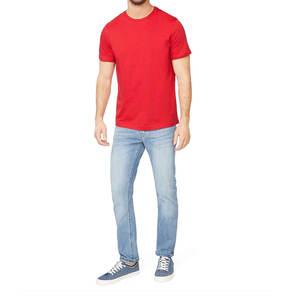 Camiseta cómoda Tie-Dye para hombre, tela tejida ligera y de secado rápido con patrón sólido único, duradera para uso informal y en el gimnasio - Product Image 6