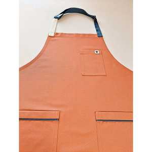 Tablier de cuisine sans manches tendance en coton et lin pour la restauration, les hôtels et les cafés - Product Image 6