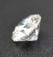 Moissanite Gemstone White GRA Certified D Color VVS Clarity Round Graved Laser Round 3-15MM, Diamond Cut Gemstone