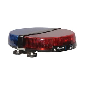 Mini Barra de Luces Magnética Ileritraffic de Alta Calidad (Rojo-Azul) 34x28x10cm 1.2kg para Emergencias en Vehículos, Ambulancias y Seguridad E-1134 R-M - Product Image 1