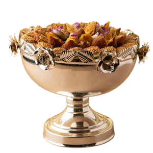 Handmade Metal Chocolate <b>Bowl</b> <b>Dessert</b> Display Luxury Design Dining Table Sweets Server Platters Chocolate Serving <b>Bowl</b> - Product Image 3