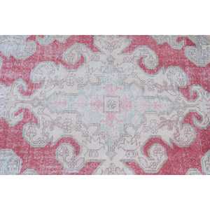 พรมตุรกีวินเทจขนาด 4.2x7.1 ฟุต พรมปูพื้น พรมแดงสไตล์โอเรียนทัล - Product Image 5