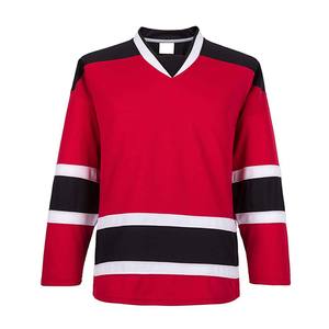 เสื้อเจอร์ซีย์เล่นฮ็อกกี้น้ำแข็งชุดกีฬาแบบสั่งทำโลโก้ได้ - Product Image 1