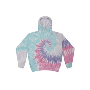 Sweat à capuche Tie-dye sur mesure pour hommes Impression personnalisée de haute qualité 100% Design premium en coton-polaire. - Product Image 5