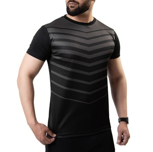 High Quality Casual Sublimation T <b>Shirts</b> Customized Design Low Price Breathable 180 Grams Fabric O-Neck Print Pattern - Product Image 2