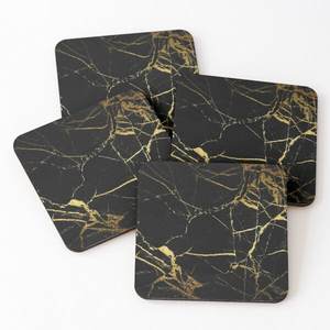 2024 sous-verres de palette en bois ronds carrés noirs d'acacia personnalisés Ensemble de sous-verres en bois de fabricant imprimé chez SCI de l'Inde - Product Image 3