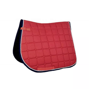 Almohadilla de sillín de doma inglesa de tela satinada Premium LLT, cómoda, duradera, suave y elegante para montar a caballo, fabricante indio - Product Image 2