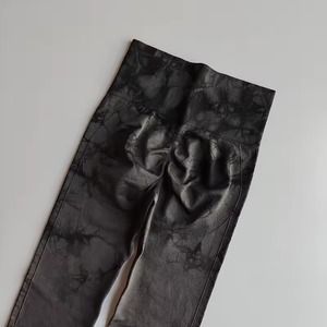 Custom Sublimation Design elastic waist women <b>yoga</b> <b>leggings</b> - Product Image 4