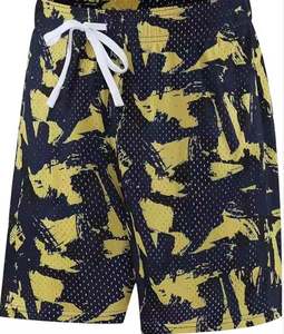 Pantalones cortos de playa con patrón caliente y cordón Vintage para hombre, precio al por mayor, secado rápido, impermeables, transpirables, 100% poliéster - Product Image 5