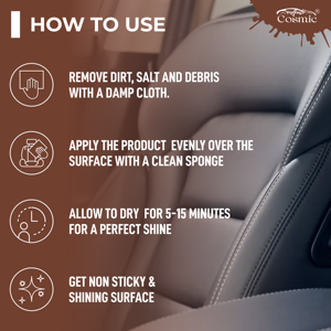 Pulidor de Cuero Multiusos de la Mejor Calidad para Cuero Genuino y Sintético Disponible a un Precio Accesible - Product Image 5