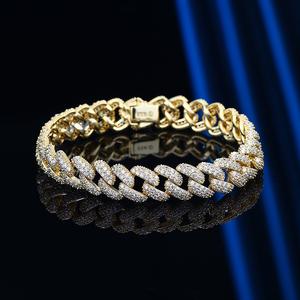 Cadena cubana de Plata de Ley 925, chapado en oro - Product Image 4