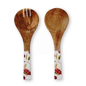 Wood Carvings Resin And <b>Spoons</b> <b>Set</b> of 2 Hot Selling Bowl <b>Set</b> Made in India Includes <b>Wooden</b> Salad Server <b>Set</b> - Product Image 4