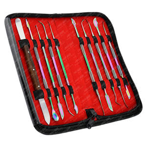Nouvel arrivage de kit professionnel en acier inoxydable ensemble d'outils de sculpture à la cire kit d'instruments de façonnage en argile pour sculpture chirurgicale artistique - Product Image 6