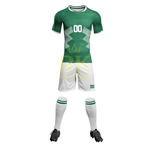 Camisetas de Fútbol Unisex con Logotipo Personalizable, Impresión por Sublimación Completa, 100% Poliéster, Secado Rápido y Transpirable para Entrenamiento - Product Image 1