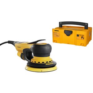 Ponceuse orbitale électrique professionnelle puissante de 5 pouces, sans poussière, avec étui, orbite de 5 mm et disques de ponçage - Product Image 5